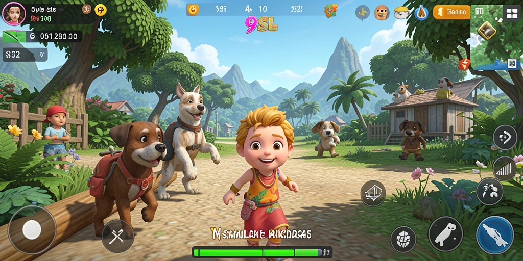 Gameplay menarik dalam simulasi kehidupan virtual di 9SL.