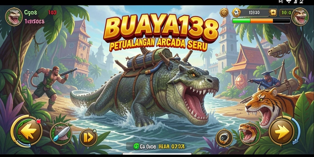 Tangkapan layar gameplay menarik dari BUAYA138.