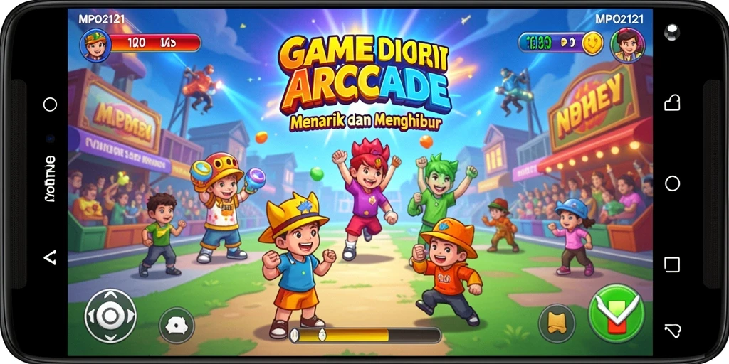 Tampilan gameplay MPO2121 yang seru dengan berbagai tantangan.