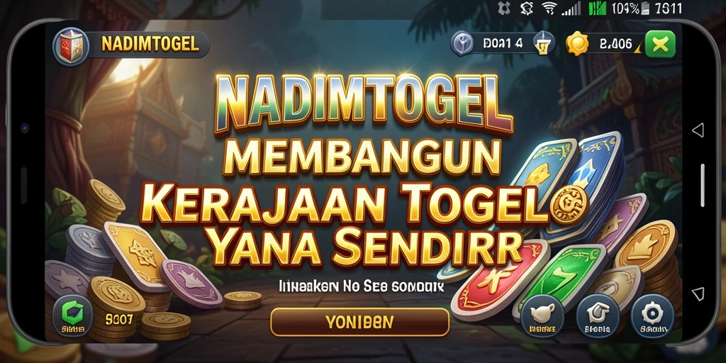 Tampilan gameplay NADIMTOGEL yang menarik dengan elemen Tycoon yang mendebarkan.
