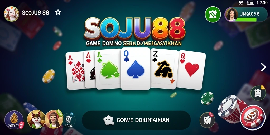 Gameplay seru dan menantang dalam SOJU88